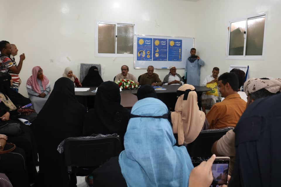 محلي الشيخ عثمان ومكتب الصحة يدشنان حملة التوعية بفيروس كورونا بمبادرة ذاتية من ابناء المديرية